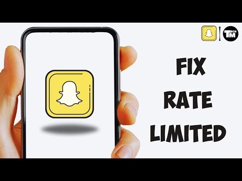How To Fix Rate Limited On Snapchat