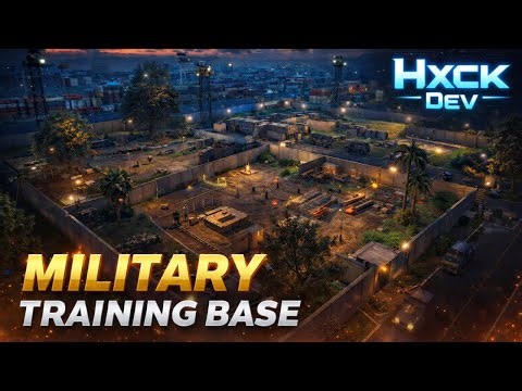 FREE TRAINING BASE MLO 🔥 | Best Military Training Map For FiveM RP | FiveM MLO