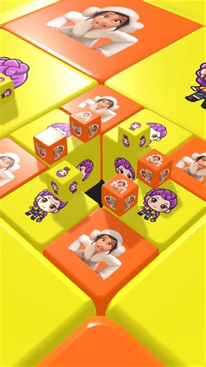 Kpop Demon Hunters Face Ball Falling #kpop #jpop #케데헌 #kpopdemonhunters #animation #roblox