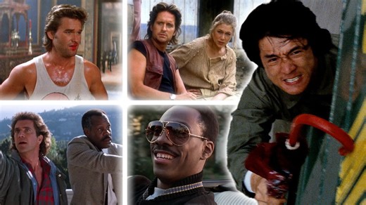 12 best action comedies of the '80s