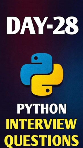 Python Interview Questions 🔥Must-know questions for every fresher 💻🐍”