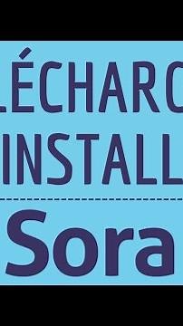 Comment TELECHARGER et installer SORA pour utiliser l'application sur Android (gratuit)