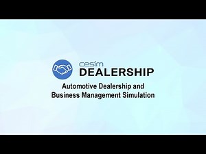 Introduction to Cesim Dealership, Automotive Dealership and Business Management Business Simulation