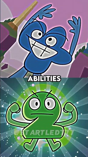 Four vs Two | BFDI 1v1 #shorts (1k Subscriber special)