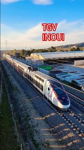 Tgv 🚅 inoui bondissant vers Avignon tgv. Pk648 .#train #viral #tgv #railway #trainspotting #trains