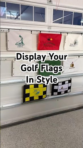 Golf Flag Hanging Hack!