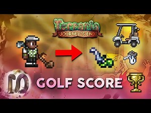 The Fastest Way to BOOST/ INCREASE your GOLF SCORE in Terraria 1.4 Journey's End! NEW GAME MECHANIC