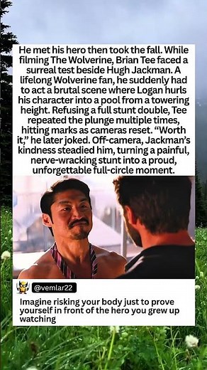 How Hugh Jackman Threw Brian Tee