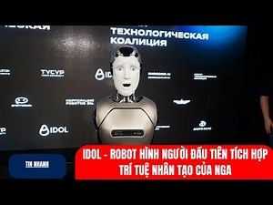 Idol - Russia's first humanoid robot with integrated artificial intelligence | VOV1
