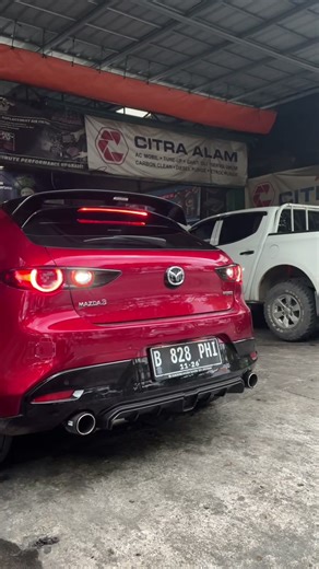 Autoexe Wing Install on Mazda3 Hatchback 2020