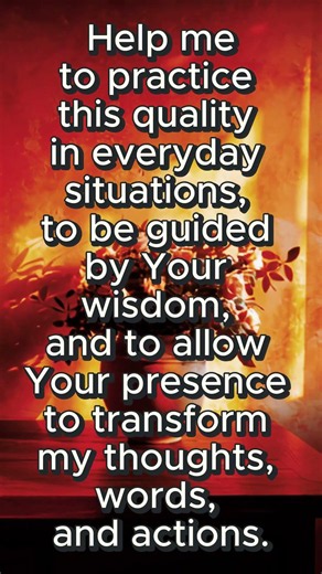 Holy Spirit, transform me 🤍 | Prayer for the fruit of the Spirit