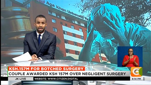 38K views · 642 reactions | Ksh.157m For Botched Surgery: Couple awarded Ksh 157M over negligent surgery Aga Khan Hospital ordered to compensate Naila Qureshi Court: Dr Raffique Parker botched the procedure Naila’s cervix was illegally removed during the surgery in 2006 #JKLive Jeff Koinange | Citizen TV Kenya | Facebook