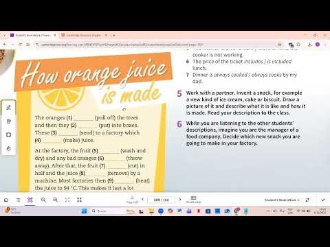 Pre-intermediate / Units 19 and 20