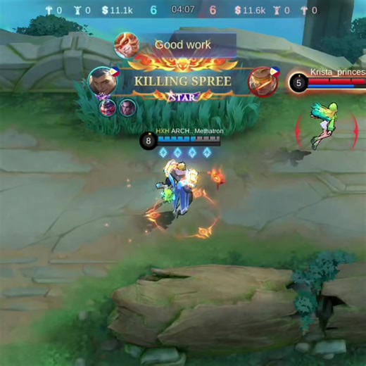 Exciting MLBB M7 Turtle Fight with Krista Princess