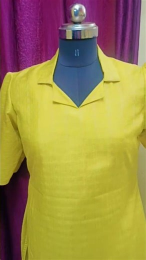 coat collar neck kurti