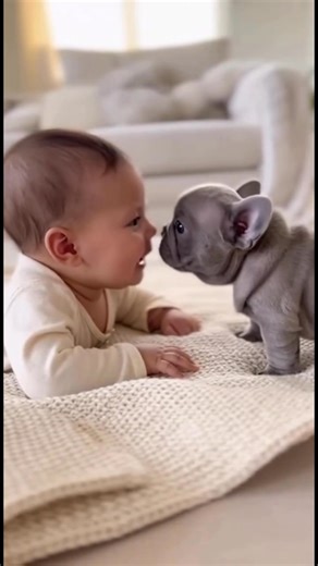 440K views · 16K reactions | AwawawAa puppy kissing my baby | Nurfthefrench Official | Facebook