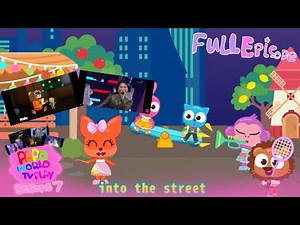 Papo town and boy and girl come and Song & Full episode Papo learn play