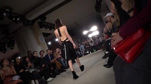 Runway Reveal: Eyepatches, metal accents, and all black everything ruled at Depression. #MBFWB #FashionWeek | Fashion Week