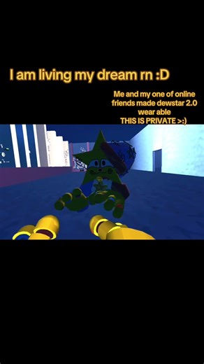 This is on rec room….. (one day I will find a way to make a dewstar model on vrchat) ⭐️