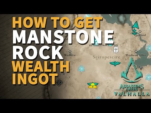 Manstone Rock Wealth Ingot Treasure Chest Assassin's Creed Valhalla