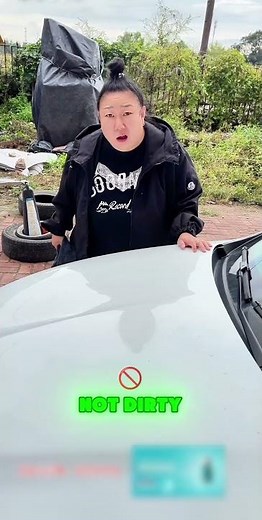 Bro's Dirty Trick! 🚗💦 LIKE = CLEAN SWEEP! ✨ #prank #funny