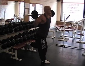 Barbell Bulgarian Split Squat