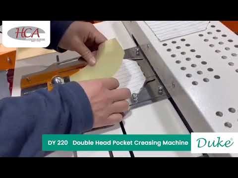 #Duke DY 220 Pocket Creasing Machine | 6000 Pockets in 10 Hours | High-Speed Garment Automation #hca