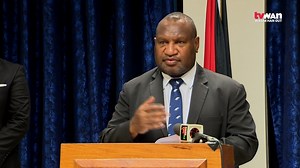 47K views · 1.5K reactions | Prime Minister James Marape announced five new COVID-19 cases in PNG this afternoon. Marape said these test results were from the PNG Institute of Medical Research in Goroka, where he personally verified the information with the institute’s director, Professor William Pomat. | TVWAN Online | Facebook