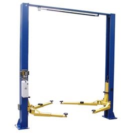 ASEplatinum WH9KACX Asymmetric Clear Floor Two Post Lift