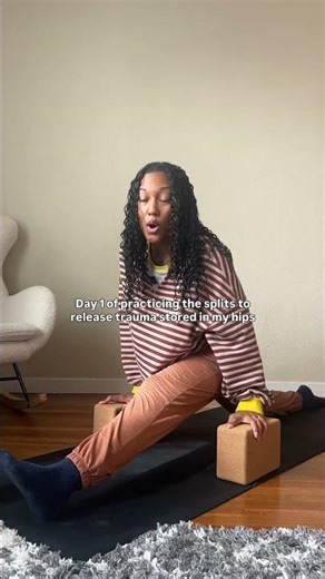 Because the body keeps score | Splits challenge - Day 1