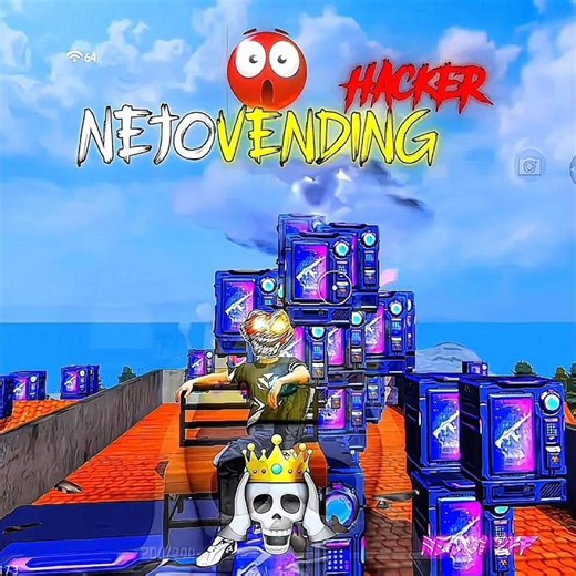 Vending Machine Hacker 🤯☠️ #freefire #nejo1xff #ffshorts