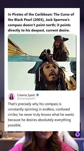 Pirates of the Caribbean 2003 Fact Jack Sparrows Compass Points to His Deepest Desire