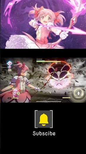 Madoka joins the fight - Magica Magia Exedra Boss Gameplay