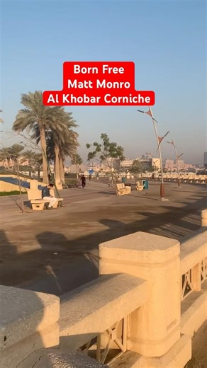 Born Free by Matt Monro | Al Khobar Corniche | #shorts #music #saudiarabia #seapark