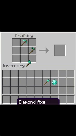 Crafting Multi Weapon In Minecraft #minecraft #shorts