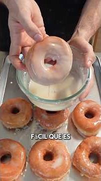 How to make glazed donuts from scratch (soft inside) #recipe #donuts #donuts #recipe