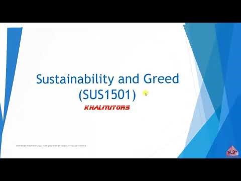 Sustainability and Greed (SUS1501) | Grouping Process | Teaching Assistants (TAs) | Module Contents