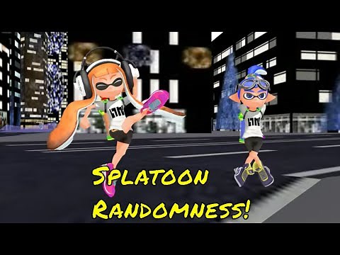 MMD Splatoon Randomness "Kill Me Baby" dance funny Inklings animation animated cartoon meme スプラトゥーン