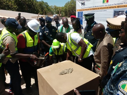Casamance/Mpack : le PUMA lance la construction d’un poste de police frontalier, d’un coût global estimé à 500 millions de FCFA - Sunugox-Presse en ligne