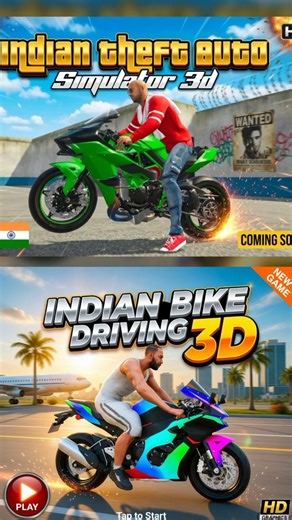 Kon Si Gaadi 🤫 Police Station Ke jump kar Sakti Hai? 👮 | Indian Theft Auto Simulator #shorts