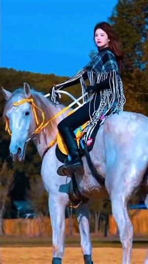Riding into the wind with speed, style, and total grace 🐎✨​#HorseRiding #HorseLovers #Shorts