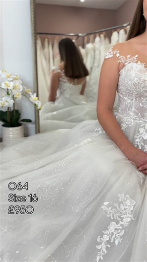 We offer brand new sample dresses from luxury bridal brands at incredible discounts! So you can say “yes” to the dress without the stress 🤍💍 Your dream designer gown doesn’t have to come with a dream price tag! | Unveil Bridal Collection