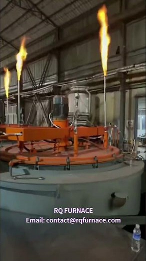 Pit Gas Nitriding Nitrocaburizing Furnace For High Nitrogen Steel Purity Iron Cooking Wok Pot Pan