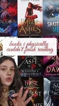 what are the books you couldn't finish reading?📚 #greenscreen