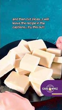 Maple Fudge (With Maple Syrup)