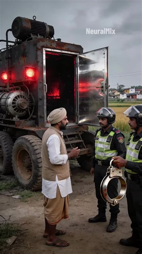 Arrest Time Incident: Farmer Caught in Machine Door 🔒