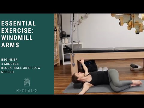 Pilates Essential Exercise: Windmill Arms