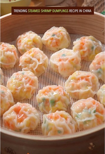 Steamed Shrimp Dumplings Recipe From China