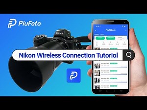 Nikon & iPhone Wireless Transfer: Piufoto Live Photo Streaming Tutorial- (Z8/Z9/Zf)