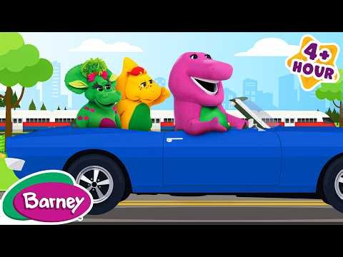 Let's Go For A Ride | Transportation for Kids | Barney the Dinosaur